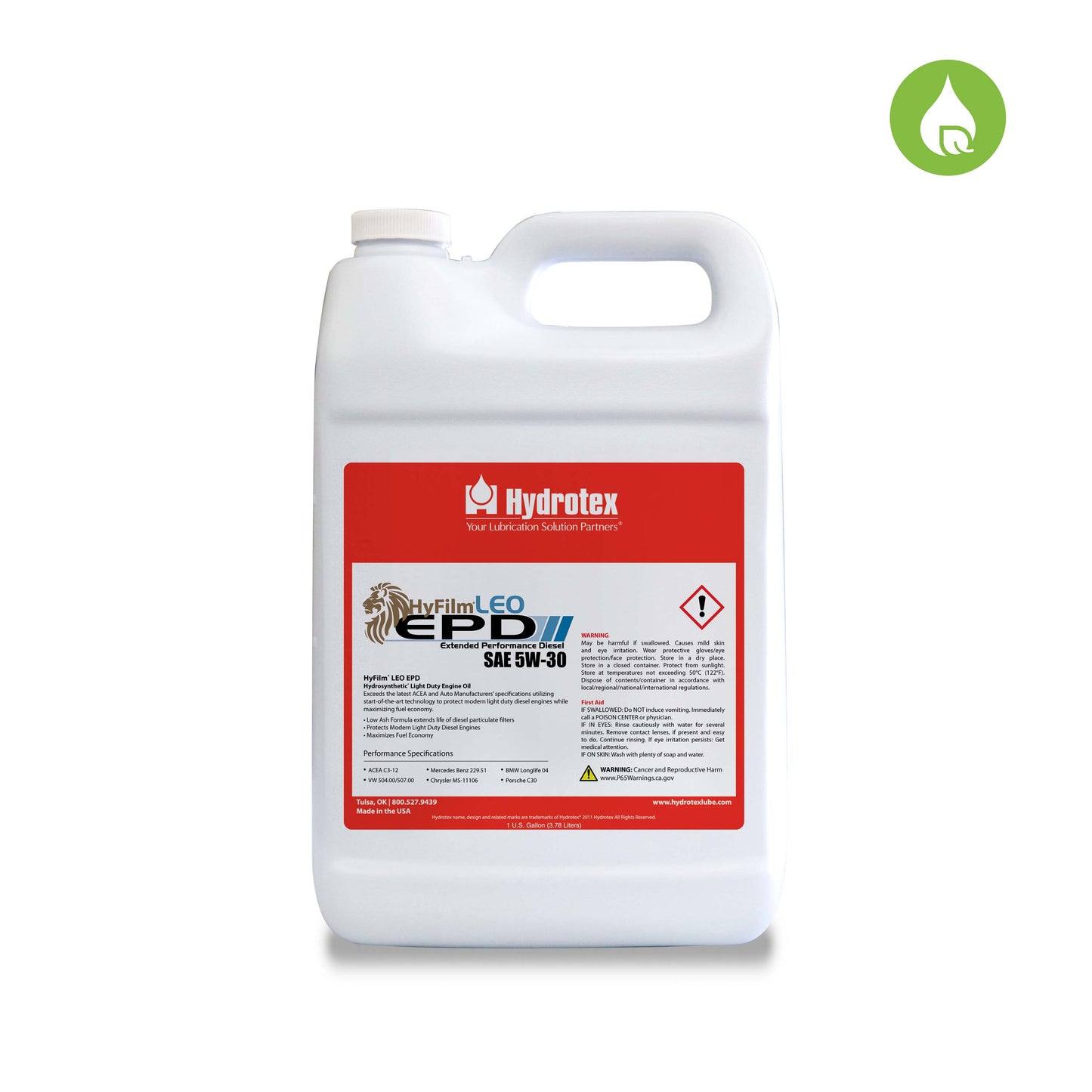 HyFilm® LEO EPD 5W-30 Light Duty Diesel Engine Oil